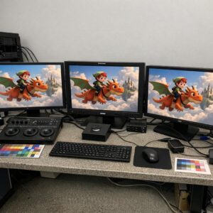 Comparing Color-Accurate Reference Monitors for Broadcast Animation Standards